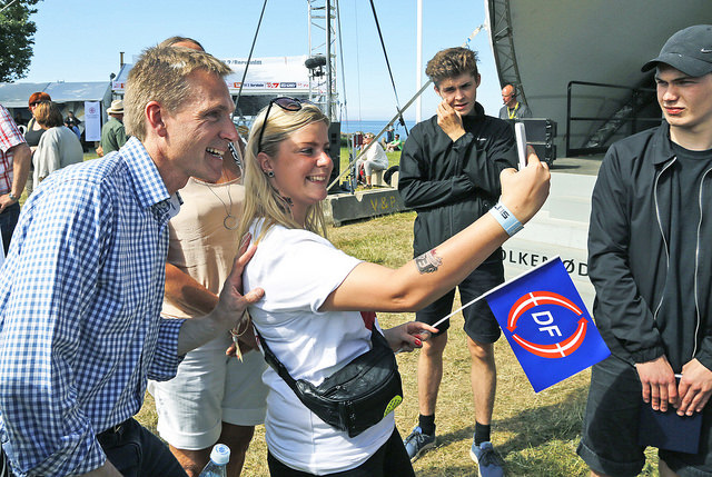 Selfie Kristian Thulesen Dahl webb
